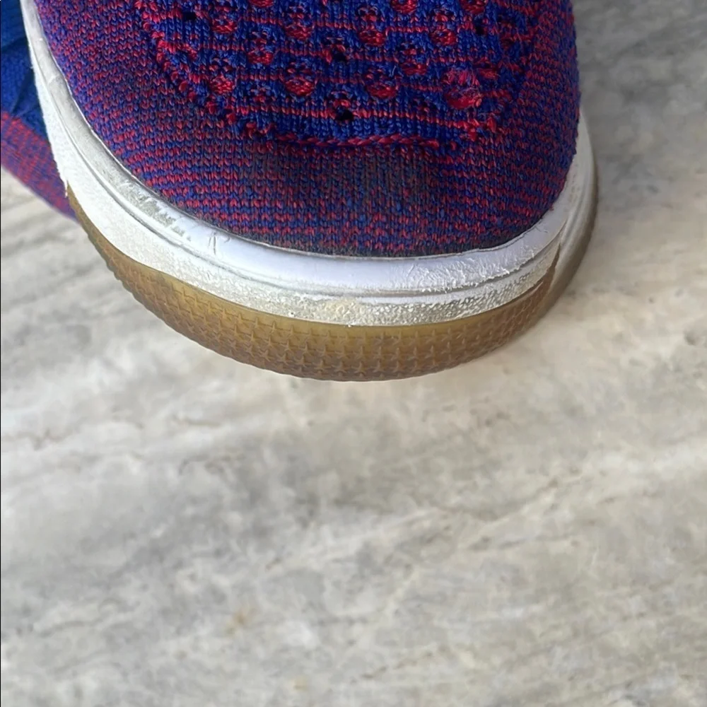 Nike Blue and Red Sneakers for Everyday Style